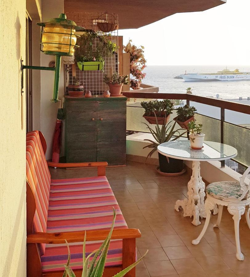 Jardin Canario Primera Linea De Playa لوس كريستيانوس المظهر الخارجي الصورة