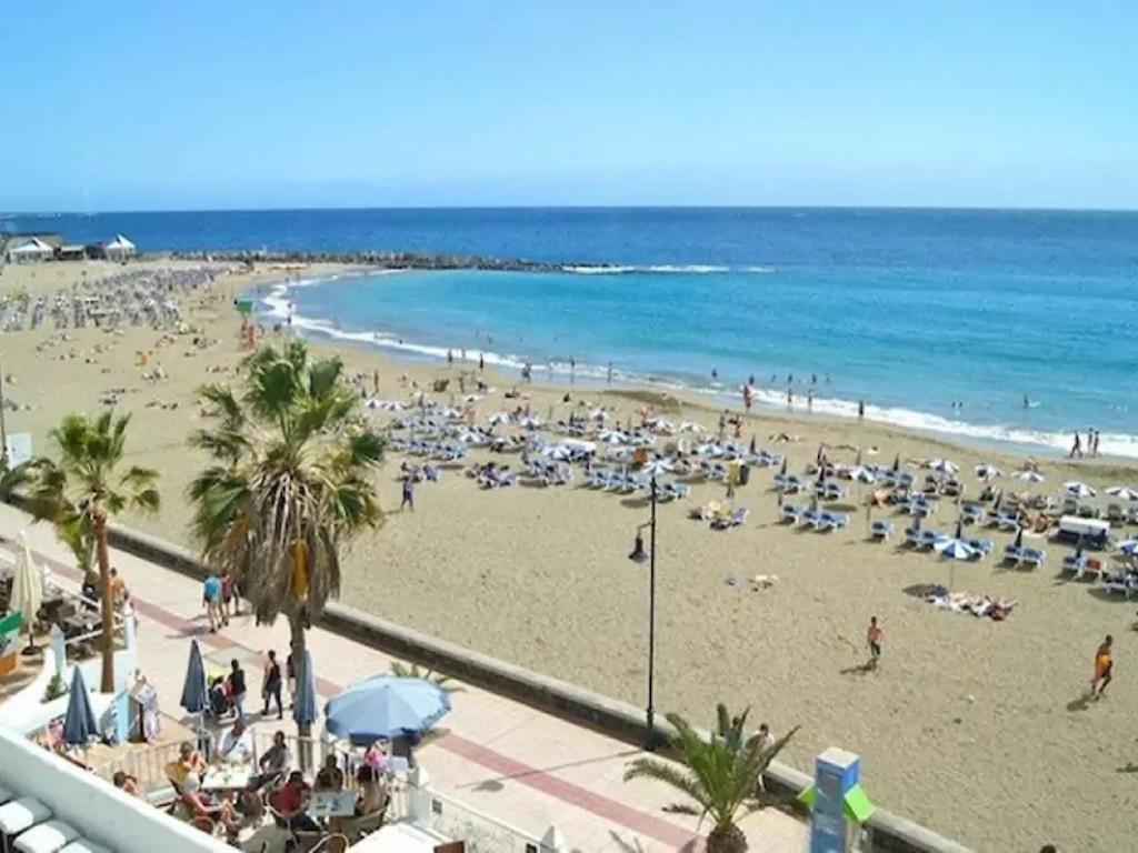 Jardin Canario Primera Linea De Playa لوس كريستيانوس المظهر الخارجي الصورة